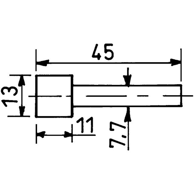 Verrouillage Bouton Poussoir Agraset 101 1''1/81''3/86X21X25 référence fournisseur WAL014101